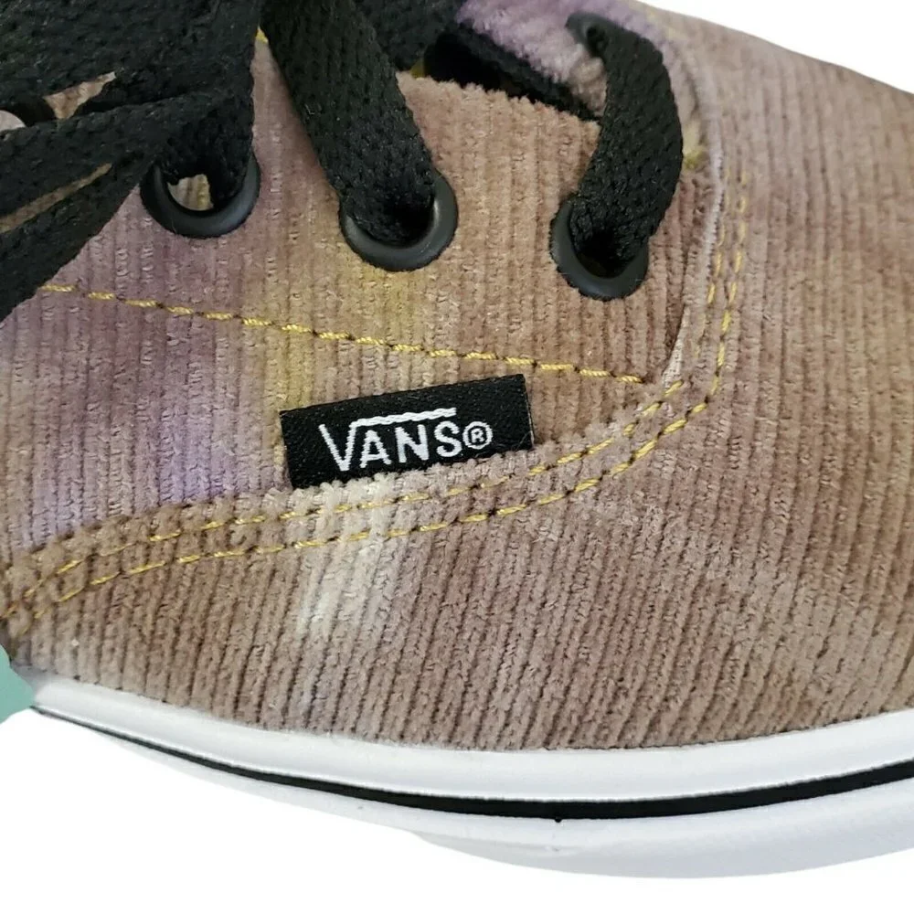 VANS Comfycush Shoes Womens 7 Mens‎ 5.5 Blotched Purple Velvet White NWT
